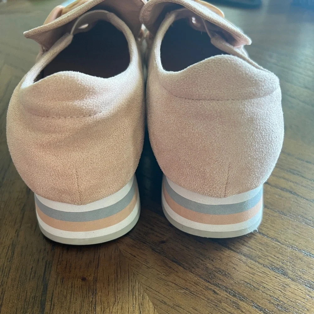 Coconuts by Matisse Pink Perforated Platform Loafers Women’s Size 8 New - Picture 4 of 7